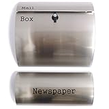 郵便ポスト郵便受けメールボックス壁掛けシルバーステンレス色プレミアムステンレスポストpm062