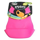 Tommee Tippee Easi-roll Bibs (Fushia),pink by Tommee Tippee [並行輸入品]