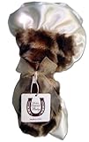 Max Daniel Baby Security Blanket - Ivory Giraffe by Max Daniel Designs