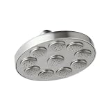 Rohl 1065/8STN Raincan Shower Head with 10 Sprays, Satin Nickel [並行輸入品]