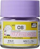 GSIクレオス ガンダムカラー MSパープル 半光沢 10ml 模型用塗料 UG08