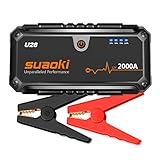 suaoki ジャンプスターター U28 エンジンスターター 16000mAh大容量 超強力 最大2000A
