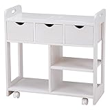 キッチンワゴン(ウォッシュホワイト) MUD-6407WS MUD-6407WS