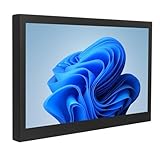 10 インチ ポータブル モニター IPS 1024x600 USB ヘッドフォン HD マルチメディア インターフェイス デュアル スピーカー付き ラップトップ用外部ディスプレイ