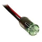 Innovative Lighting LED Day Bright Indicator Recess Mount Light - Green LED/Clear Lens