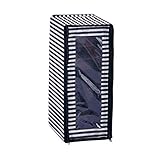 [ベルメゾン] 組み立て 簡単 ブーツ ＆ シューズ ボックス ブラックボーダー タイプ：ロングブーツ