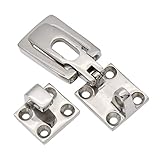 Viviseason(ビビシーズン) パッチン錠 船 ハッチ ヨットのドアの掛け金 ロック トグル ラッチ ステンレス鋼　シルバー
