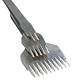 VStoy レザークラフト工具 菱目打ち （2本目 5本目 10本目）3本 セット （ 3.38mm 間隔 ）