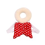 GoodsLand 赤ちゃんのごっつん防止 天使のパッド 安全パッド 超軽量 ベビー 頭を保護 セーフティー エンジェルリング 枕 リュックタイプ (レッド) GD-BABY-GUARD-RD