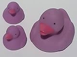 Rubber Ducky 3 Piece Set ~ Lavender [並行輸入品]