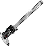 JINTONG ポケットノギス 150MM　デジタルノギス 電池付 軽量 DIY カーボン素材 mm/inch切替