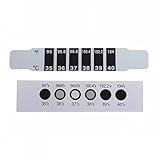 amzmonnsuta 10個入り赤ちゃん子供額ストリップステッカー　温度計ボディ腋の下ストリップ熱安全健康な温度テスト