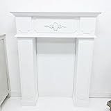 マントルピース　ホワイト　コンソール　幅80　幅800【MPR800-M】