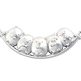 [ジェイプラス] すみっコぐらし 【オールキャラ 仲良し ネックレス】 (ピンクゴールド) とかげ しろくま ねこ ぺんぎん？ とんかつ グッズ