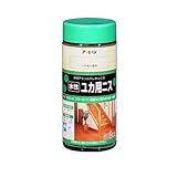 アサヒペン 水性ユカ用ニス ツヤあり透明 300ML 【まとめ買い3セット】