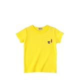[ミキハウス] MIKIHOUSE 【ダブルＢ】 Everyday Double_B ワッフル素材の半袖Ｔシャツ (80cm-150cm) 62-5203-789 黄 140cm