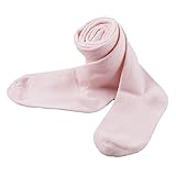 タイツ キッズ レギンス コットン 子供ドレス用 0-7歳 足付き 子供タイツ 秋 多色 kootk ピンク L/5-7歳