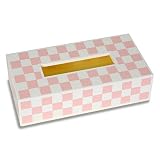 タツクラフト ティッシュボックスカバーケース モザイク P ピンク