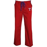 MLBテキサスレンジャーズ赤ソリッドスクラブパンツ L