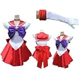 【ノーブランド品】超なりきり! 火野レイ 風 コスプレ 衣装 【 セーラー服 男性用 Lサイズ 】 美少女戦士 セーラームーン アニメコスプレ