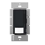 Lutron Maestro LED Dimmer switch with motion sensor, no neutral required, MSCL-OP153M-BL, Black [並行輸