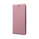 iPhone12 mini 薄型PUレザーフラップケース「FOLINO」 ライトピンク LP-IS20FLNLPK