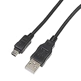 KAUMO デジカメ専用 互換USBケーブル OLYMPUS オリンパス CB-USB5/CB-USB6/CB-USB8互換 (USB-A/ミニ12ピン平型) 1.5m
