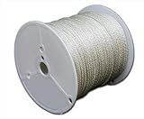 T.W. Evans Cordage 44-620 .1875 in. x 200 ft. Solid Braid Nylon Rope Spool