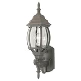 Westinghouse Lighting 6468300 One-Light Exterior Wall Lantern, Textured Rust Patina Finish on Cast A