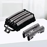 メンズシェーバー 替刃セット, for パナソニック ES-LV5A、LV5B、LV5C、LV5D、LV5E、LV5F、LV5G、LV5H、LV5J、LV5T、LV5U、LV5V、LV5W メンズシェーバー用, 電動カミソリ 外刃 + 内刃 メンズシェーバー 替刃 カミソリ 替え刃 (外刃+内刃)