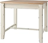 ダイニングテーブル [W80 x D80 x H72cm] 天然木（パイン）　天然木化粧繊維板（アッシュ） ラッカー塗装