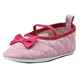Luvable Friends Quilted ベビー 米国 0-6 Months ピンク メアリージェーンズ [並行輸入品]