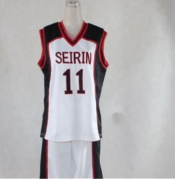 Amazon 黒子のバスケ 黒子テツヤ 誠凛ユニフォーム １１番 Mサイズ コスプレ コスプレ 仮装 通販