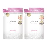 plus eau プリュスオー シャンプー トリートメント シルク美容液成分配合 メルティ 詰替え用 350ml 2本セット