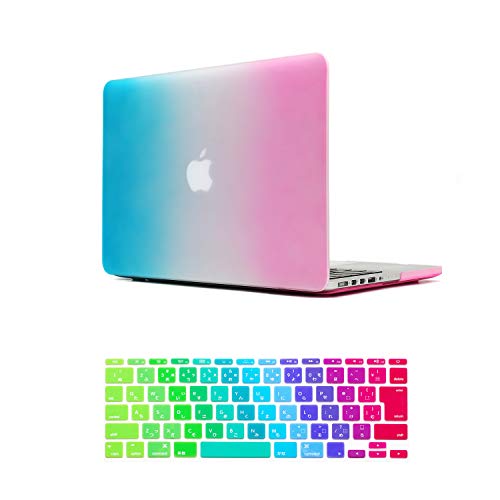 Mua Se7enline Macbook Pro 15インチretinaケース Cd Romドライブなし ハードケース12 17年 日本語キーボードカバー Jis配列 2イン1 柔らかな手触り 対応モデル Macbook Pro Retina 15 インチa1398 虹色 Tren Amazon Nhật Chinh Hang Fado