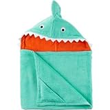 Carter's(カーターズ) シャークフードタオル ブルー おくるみ One Size【並行輸入】