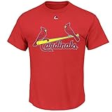 ST LOUIS CARDINALS Youth Wordmark Tシャツレッド( Small 8 )