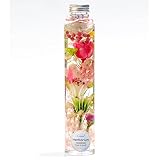 ハーバリウム 花 誕生日 お祝い ギフト【 CANDY 】プリザーブドフラワー ドライフラワー HANADOKI ブランド 6colors 200ml ストレートタイプ herbarium (ピンク)