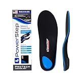 PowerStep ProTech Control + MET インソール - 足の痛み緩和インソール - オーバープロネーション矯正インサート 女性と男性用、メンズ 8-8.5 / レディース 10-10.5