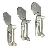 TIGRE BLANC ミシン 押さえ 三つ巻 ラッパ 回転 アタッチメント 職業用 家庭用 工業用 裁縫用 裾縫い 3個 セット タイプB