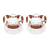 NUK(ヌーク) おしゃぶり２個セット　アイラブフットボール0－6ヶ月 [並行輸入品]
