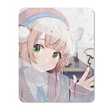 VTuber しぐれうい 109マウスパッド ゲーミング デスクパット 布製 ゴム底面 防水 滑り止め マウスパッド 大判 デスクマット テーブルマット キーボードパッド