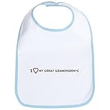 CafePress - I Love My Great Grandparents - Bib by CafePress