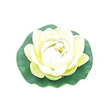 1Pc 10Cm　人工花　蓮　DIY　ホーム　デコレーションアクセサリー　花