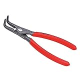 KNIPEX(クニペックス) 4921-A01-TJ 軸用精密スナップリングプライヤー 曲 4921-A01-TJ