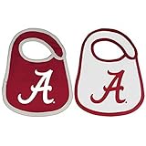 Alabama Crimson TideチームロゴBaby Bibs – 2パック