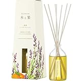 木と果 消臭 リードディフューザー 90mL 【 ラベンダー＆オレンジ 】 天然精油 100％ 配合 ディフューザー アロマ アロマディフューザー ルームフレグランス ラベンダー オレンジ 精油 天然