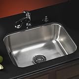 Houzer ES-2408-1 Elite Series Undermount Stainless Steel Single Bowl Kitchen Sink [並行輸入品]