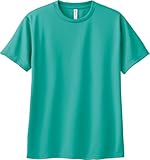 [グリマー] 半袖 レディース 4.4oz ドライTシャツ (クルーネック) 00300-ACT ミントブルー WL (日本サイズレディースL相当)