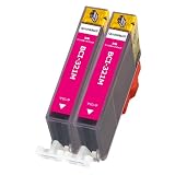 キャノン用BCI-321互換インクカートリッジBCI-321Mマゼンタ 2本セット Canon純正と併用可能プリンター対応汎用インクタンク対応機種:MP990 MP980 MP640 MP630 MP620 MP560 MP550 MP540 MX870 MX860 iP4700 iP4600 iP3600大容量/残量表示/個包装